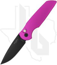 Pro-Tech TR-3 Integrity INT1103-LTD-PURPLE - Purple Aluminum, DLC, Black Lip Pearl Button