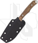 Chris Reeve Knives Inyoni INY-1001 - Stonewashed Drop Point, Natural Canvas Micarta
