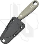 ESEE Knives Izula-II IZULA-II-B-KIT - Tan Micarta, Black Powder Coat