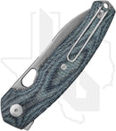 GiantMouse ACE Jagt JAGT-DENIM - Stonewashed, Denim Micarta