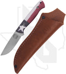 White River Knife & Tool Jason Fry Utility Hunter - Texas Flag Micarta