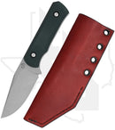 Bilgewater Blades Jack Rabbit JR-G10-FG - Forest Green/Ivory G-10, HOB Exclusive