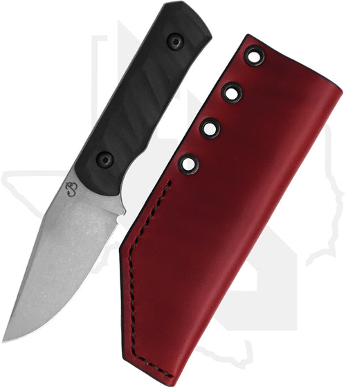 Bilgewater Blades Jack Rabbit JR-MC-BLK-TXT - Black G-10, Textured