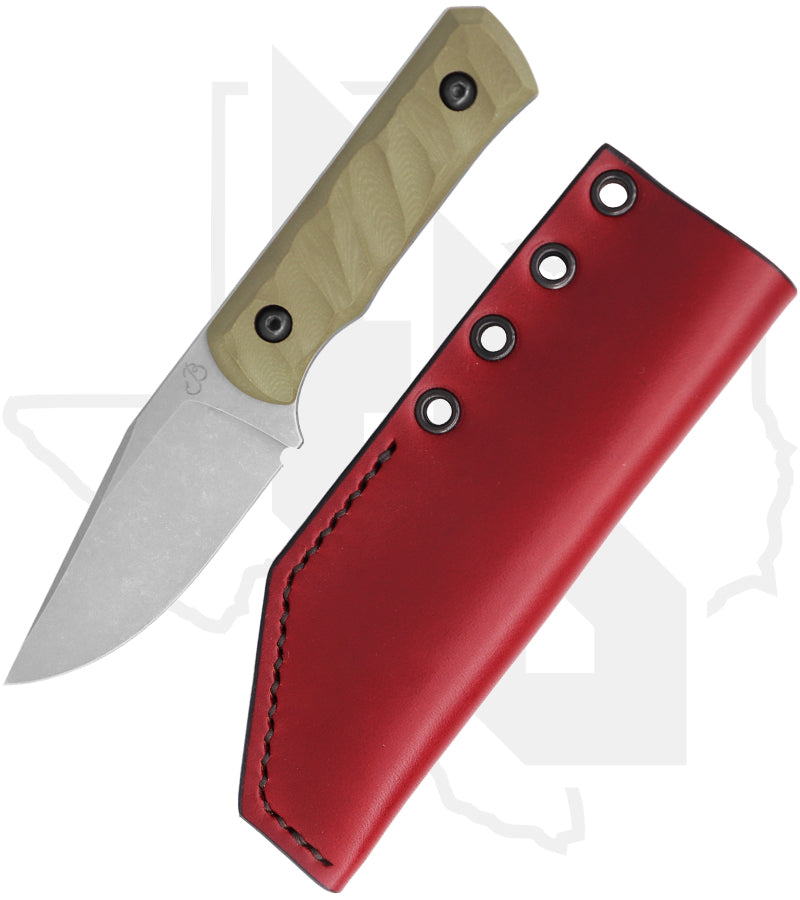 Bilgewater Blades Jack Rabbit JR-MC-OD-TXT - OD Green G-10, Textured