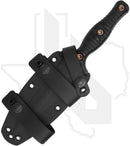 RMJ Tactical Raider Dagger K-RDP-GB-BK - Black G-10, Graphite Black Cerakote