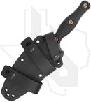 RMJ Tactical Raider Dagger K-RDP-TU-BK - Black G-10, Tungsten Cerakote