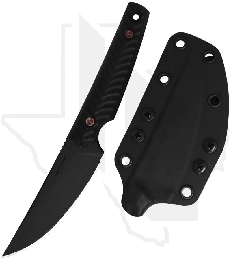 RMJ Tactical Unmei K-UN-MC-GB-BK - Black G-10, Graphite Black Cerakote