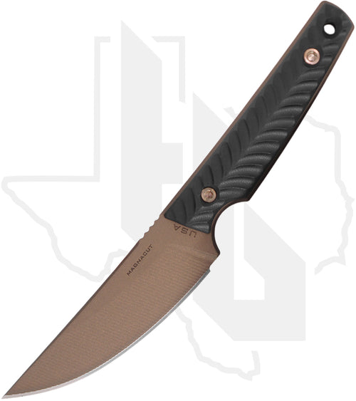 RMJ Tactical Unmei K-UN-MC-MB-BK - Black G-10, Midnight Bronze Cerakote