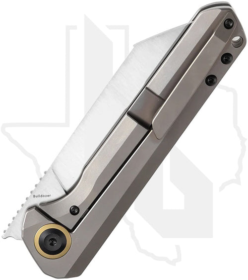 Kansept Bulldozer K1028A4 - Bronze Anodized Titanium, Satin