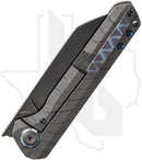 Kansept Bulldozer K1028A6 - Tiger Stripe Flamed Titanium, Blackwashed