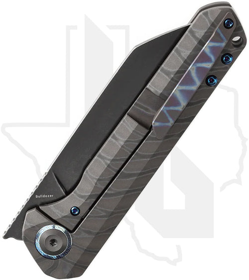 Kansept Bulldozer K1028A6 - Tiger Stripe Flamed Titanium, Blackwashed