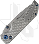 Kansept Eaglestrike K1095V4 - Bead Blasted Titanium, Diamond Pattern, Stonewashed