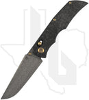 Kansept SIF K1100V4 - Shredded Carbon Fiber, Damascus