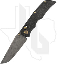 Kansept SIF K1100V4 - Shredded Carbon Fiber, Damascus