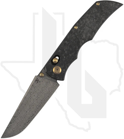 Kansept SIF K1100V4 - Shredded Carbon Fiber, Damascus