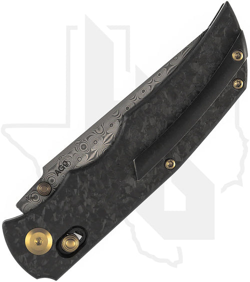 Kansept SIF K1100V4 - Shredded Carbon Fiber, Damascus
