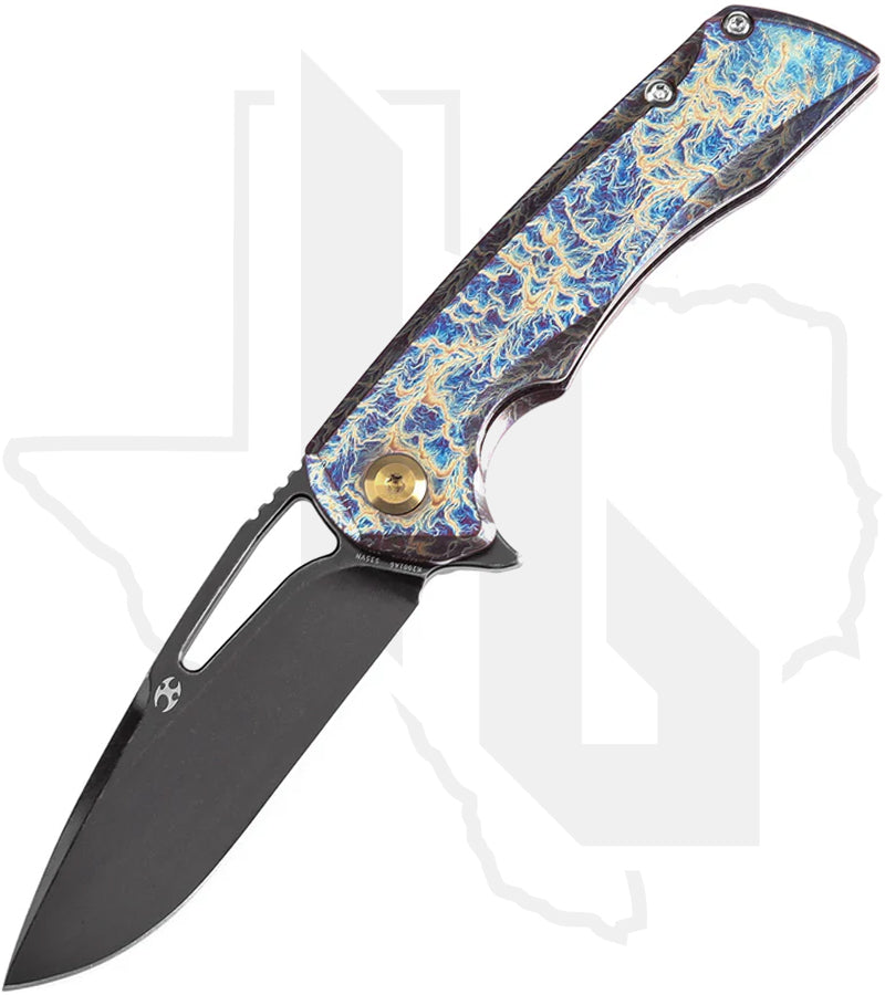 Kansept Mini Kryo K2001A6 - Lightning Strike Titanium, Blackwashed