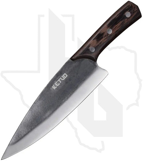 Ketuo 8 in. Chef's Knife KETM5101 - Walnut Handle