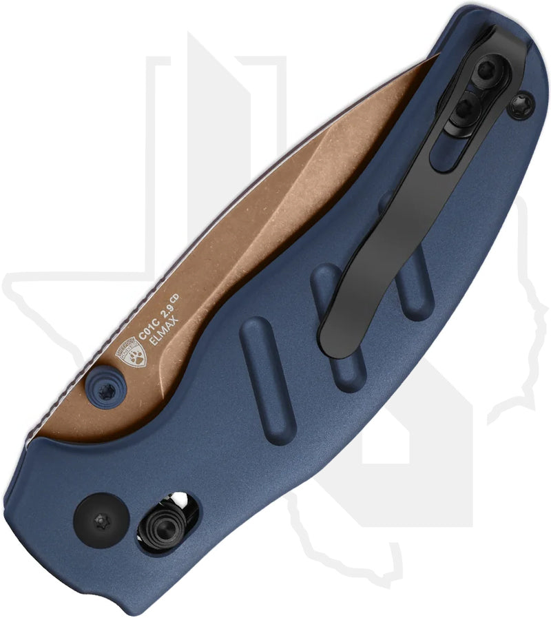 Kizer Sheepdog C01C 2.9 CD KI3488.29CDA1 - Blue Aluminum, Sunset Metal PVD