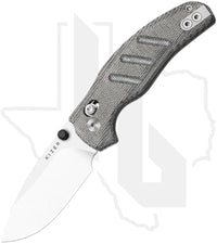 Kizer Sheepdog C01C 2.9 CD KI3488.29CDA2 - Black Norplex UltreX Micarta, Satin