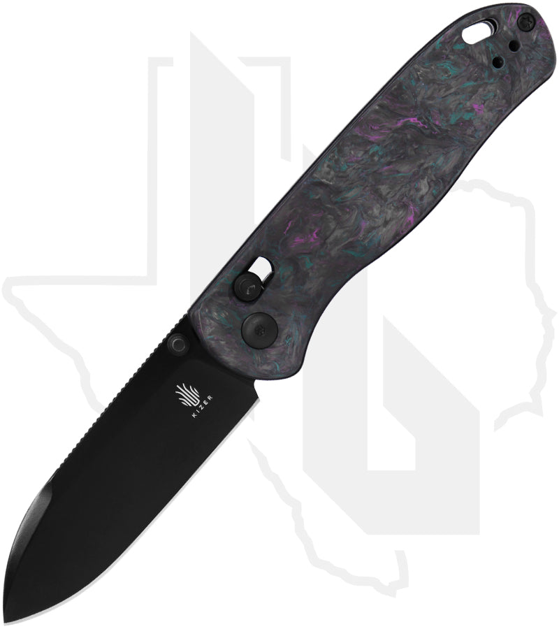Kizer Drop Bear KI3619A4 - Medusa Fatcarbon, Black