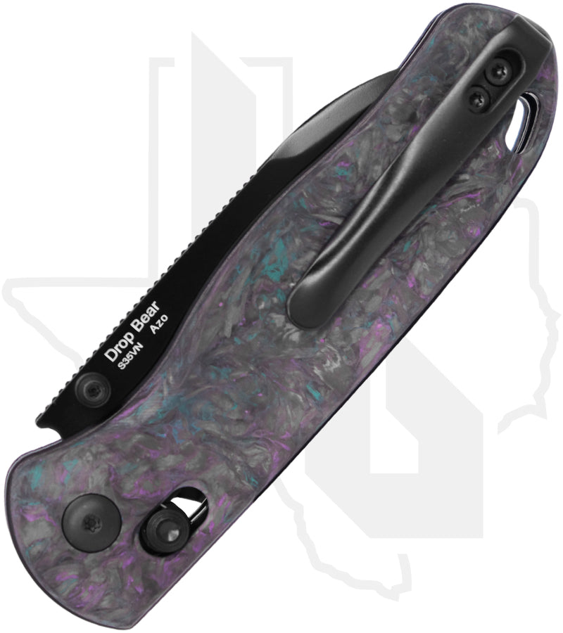 Kizer Drop Bear KI3619A4 - Medusa Fatcarbon, Black