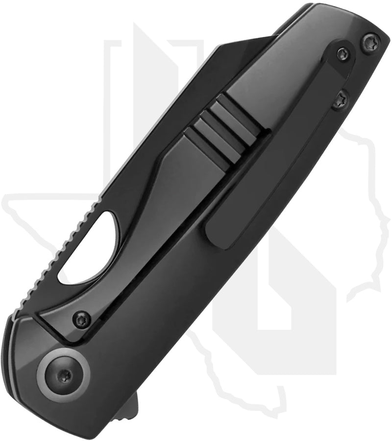 Kizer Sparrow KI3628A2 - Titanium, Marbled Carbon Fiber, Black PVD