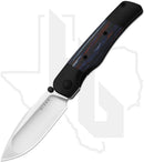 Kizer Coywolf KI3685A2 - Titanium, Reconstituted Wood Inlays, Satin