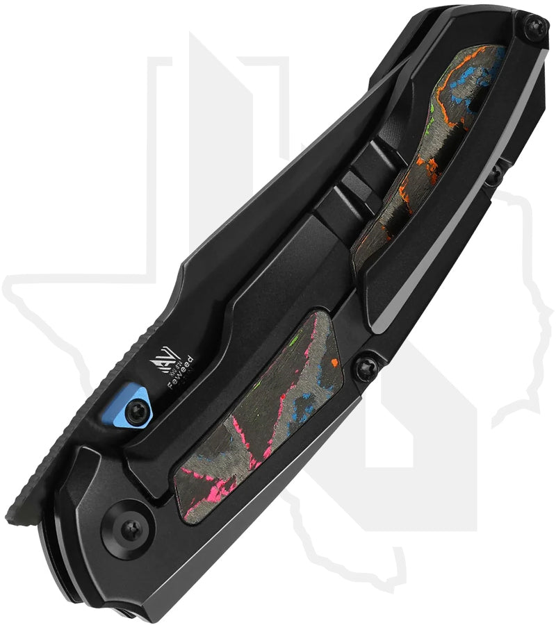 Kizer Feweed KI3694A3 - Titanium, 80's CamoCarbon Inlays, DLC