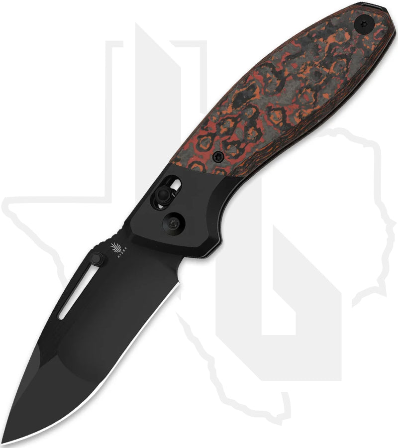 Kizer Bulli KI3695A3 - Titanium, Mars Valley Fatcarbon, Stonewashed/Flat Brushed Matte DLC