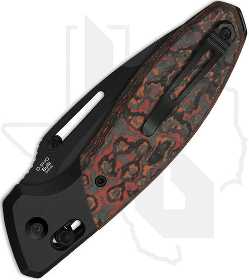 Kizer Bulli KI3695A3 - Titanium, Mars Valley Fatcarbon, Stonewashed/Flat Brushed Matte DLC
