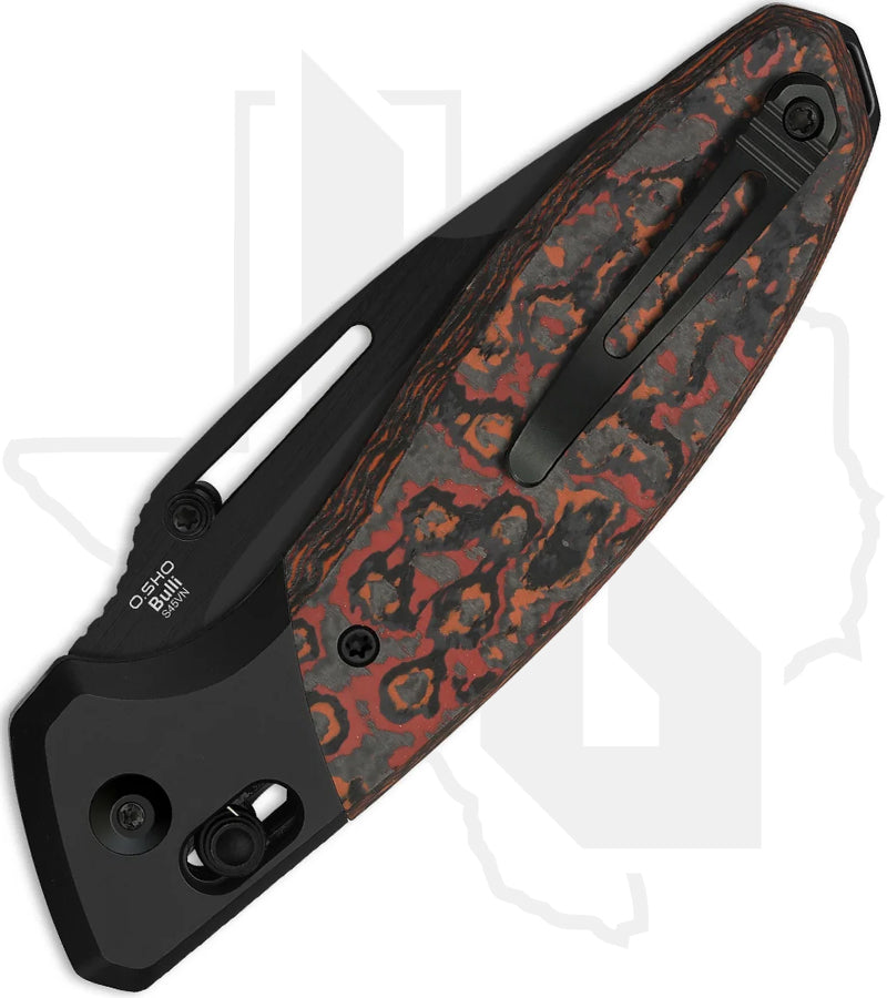 Kizer Bulli KI3695A3 - Titanium, Mars Valley Fatcarbon, Stonewashed/Flat Brushed Matte DLC