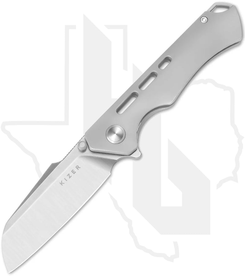 Kizer Crest KI3714A1 - Titanium, Satin
