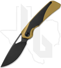 Kizer Topsail KI3735A3 - Titanium, Zirconium Inlays, Matte DLC