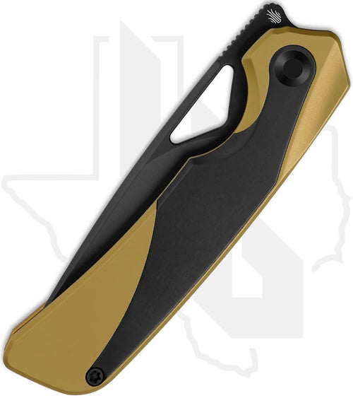 Kizer Topsail KI3735A3 - Titanium, Zirconium Inlays, Matte DLC