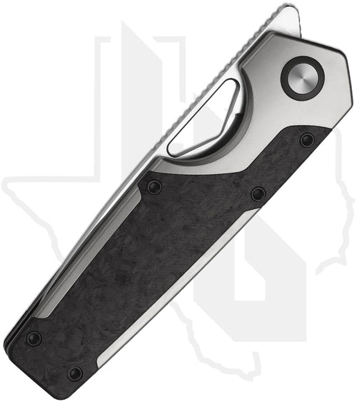Kizer Serpentine KI3759FDA1 - Titanium, Carbon Fiber Inlays, Satin