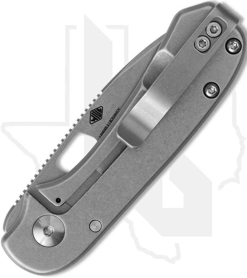 KNAFS Lander 5 KNAFS-00396 - Stainless Steel, Stonewashed