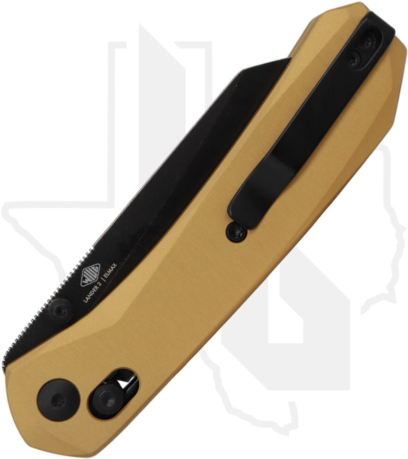 KNAFS Lander 2 KNAFS-00678 - Gold Aluminum, Blackwashed