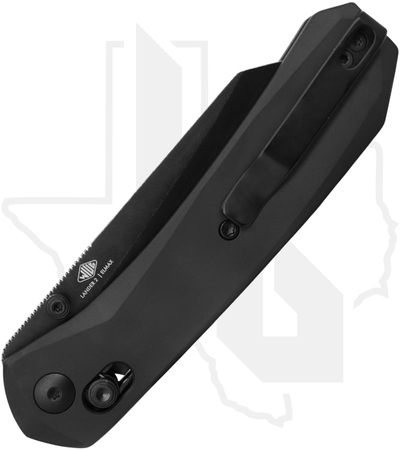 KNAFS Lander 2 KNAFS-00679 - Black Aluminum, Blackwashed