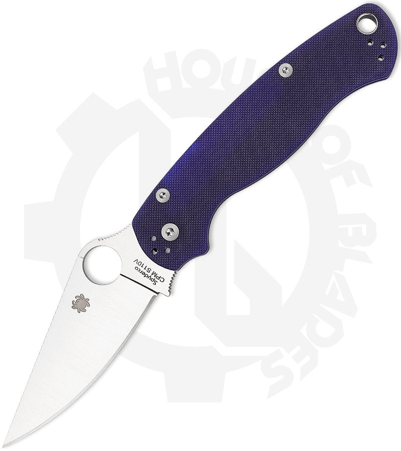Spyderco Para Military 2 C81GPDBL2 - Blue G-10