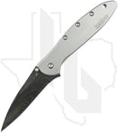 Kershaw Leek Ken Onion 1660DAM - Stainless Steel, Damascus
