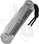Reeve Integral Lock frame lock on Sebenza 31 folding knife