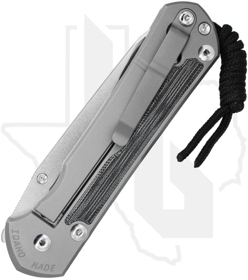 Reeve Integral Lock frame lock on Sebenza 31 folding knife