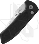 Pro-Tech SBR LG405 - Textured Black Aluminum, Stonewashed