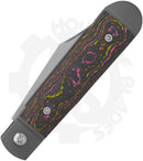 Jack Wolf Knives Little Bro Jack LILBR-01-CC-FLO - Flo Party CamoCarbon
