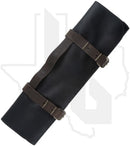 Messermeister 7 Pocket Vintage Leather Knife Roll LRB-7B - Black