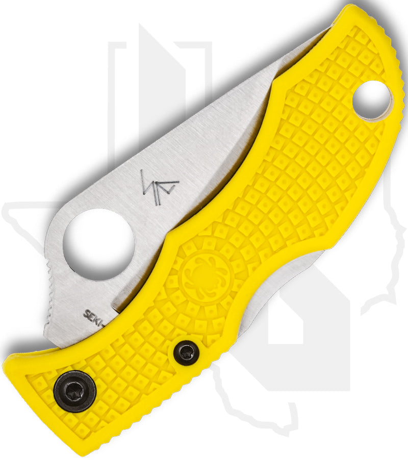 Spyderco Ladybug 3 Salt LYLP3 - Yellow FRN