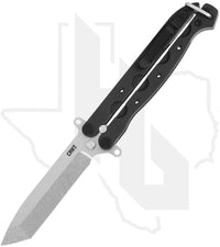 CRKT M16-02BALI - Black Aluminum, Tanto