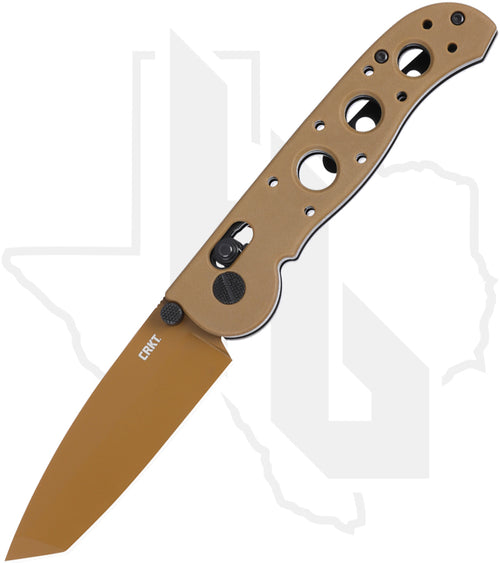 CRKT M16-02XD - Desert Tan Grivory, Tanto