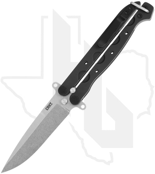 CRKT M16-03BALI - Black Aluminum, Drop Point